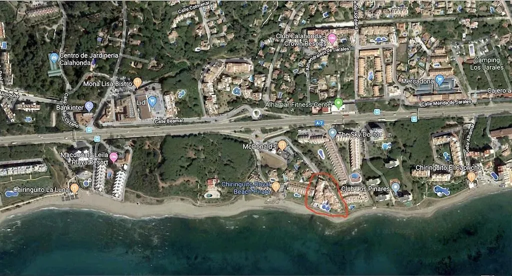 Beachfront Penthouse Apartment With Large Terrace And Breathtaking Sea Views Close To Marbella Spain Sitio de Calahonda España