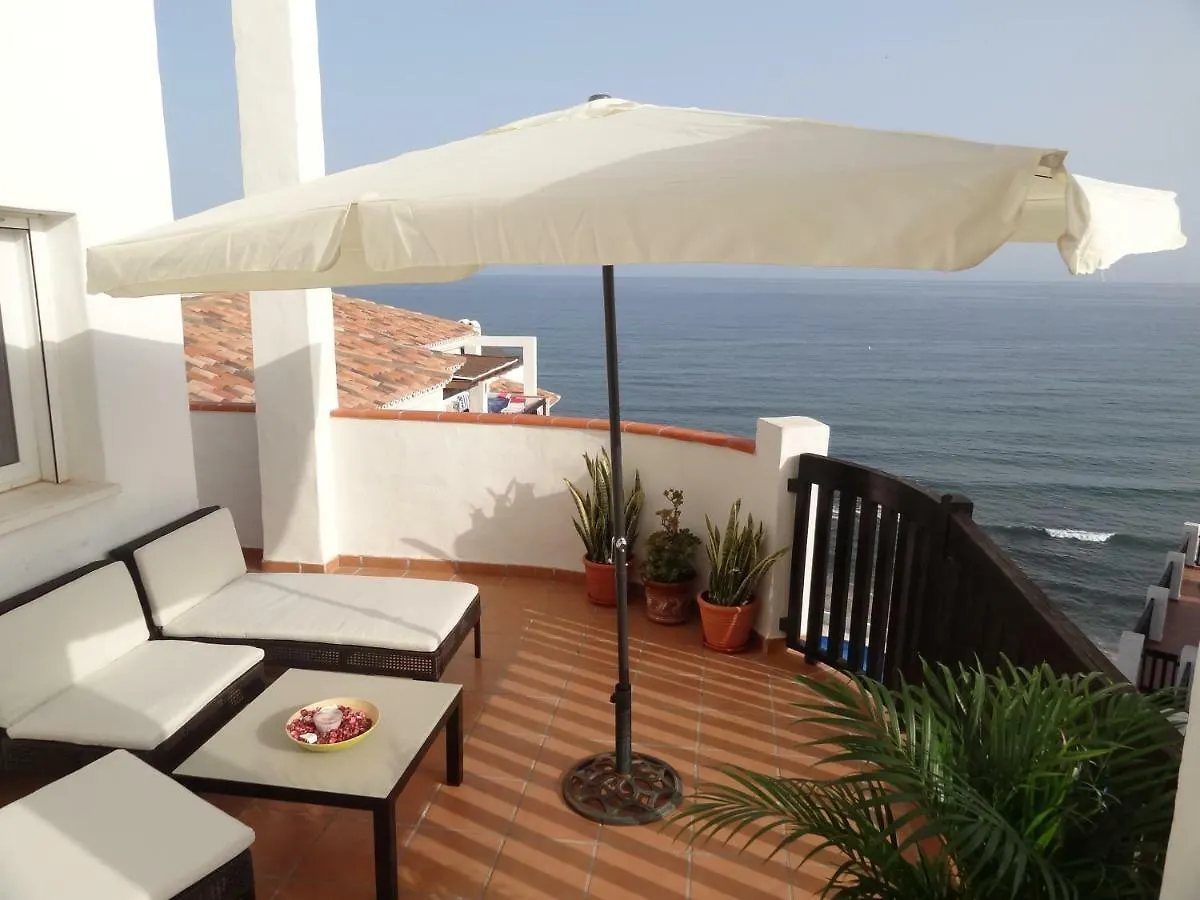 Beachfront Penthouse: Marbella Sea View Terrace Sitio de Calahonda