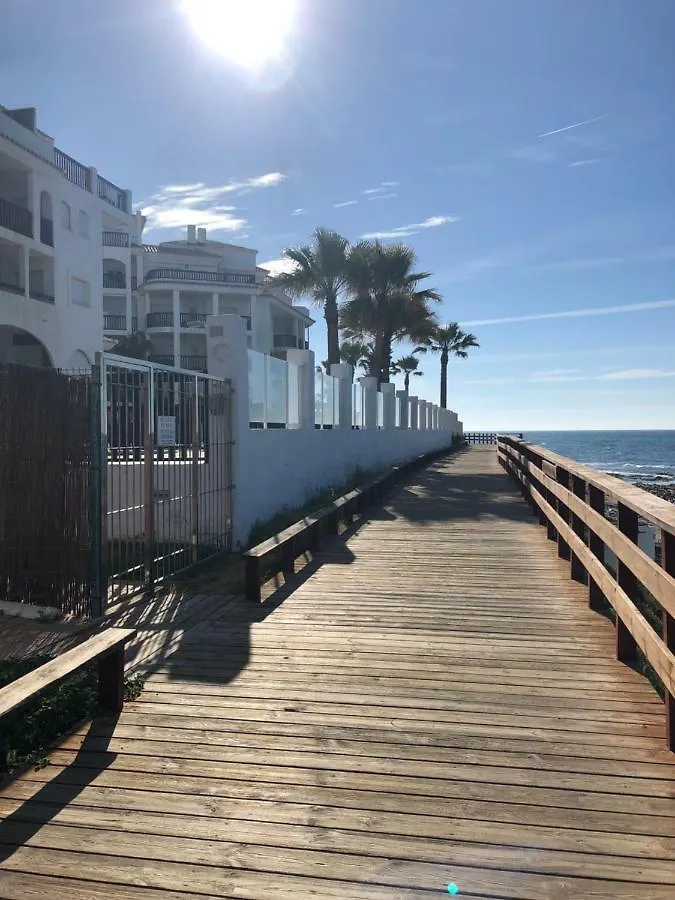 Beachfront Penthouse Apartment With Large Terrace And Breathtaking Sea Views Close To Marbella Spain Sitio de Calahonda Spanje